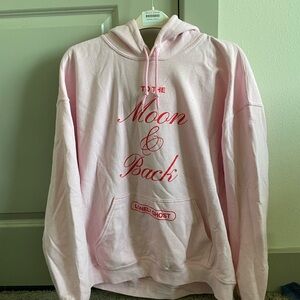 Lonely Ghost To the Moon and Back: Ways to Say I Love You hoodie